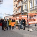 Георги Титюков откри изложба на Главната под надслов: „Не на насилието над жени”